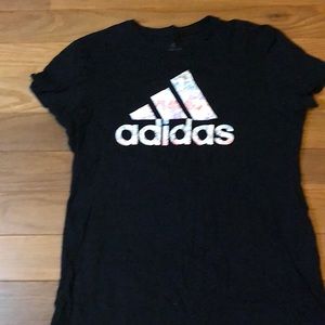 Black Adidas shirt short sleeve